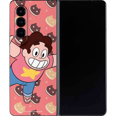 Cartoon Network Steven Universe Steven Universe Free Falling Galaxy Z Fold4 5G Skin